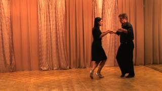 Learn the Argentine Tango Ocho beginner level [upl. by Ydnis]