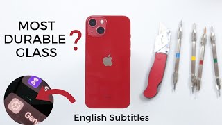 Apple iPhone 13 Durability amp Drop Test  Worlds Strongest Glass   English Subtitles [upl. by Naniac]