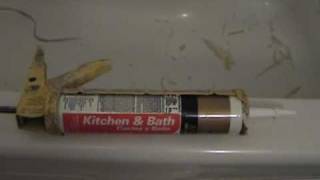 HOW TO CAULK PURE SILICONE [upl. by Zeiger216]