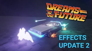 DeLorean time machine new effects  One Year Anniversary [upl. by Nitneuq]