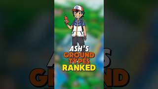 Ash’s GROUND TYPE POKEMON RANKED [upl. by Nac]