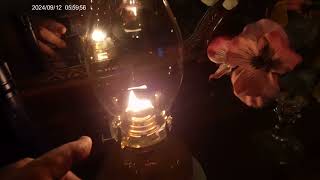 TRIMMING A KEROSENE LAMP WICK THE RIGHT WAY [upl. by Melleta]