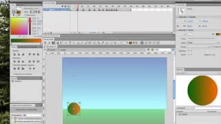 Tutorial Animación Flash Rebote de Pelota [upl. by Akena778]