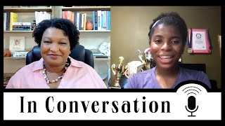 In Conversation Stacey Abrams and Zaila Avantgarde  Marie Claire [upl. by Notnarb]