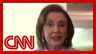 Pelosi reacts to Trumps name appearing on stimulus checks [upl. by Lisle]