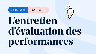 Quelles sont les caractéristiques de lentretien dévaluation des performances [upl. by Niak]