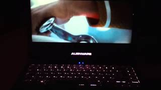 Alienware M14x R2 AlienFX Ambilight Final [upl. by Mccord]