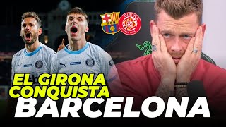 💥 EL GIRONA GOLEA AL BARÇA [upl. by Nlycaj]