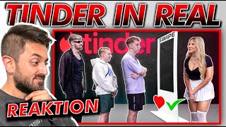 TINDER In REAL Life 🔥♥  LETSHUGO amp Rewinside  Reaktion [upl. by Nyssa]