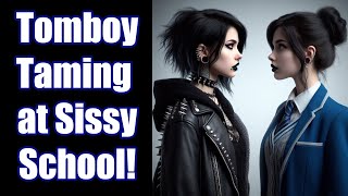 ASMR FLR Tomboy Taming at Feminization Sissy School [upl. by Shanda]