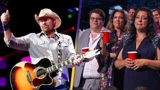 Toby Keiths Family Tears Up During 2024 CMT Music Awards Tribute [upl. by Kannav949]