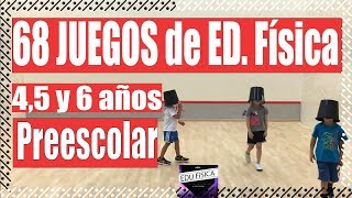 68 JUEGOS de PSICOMOTRICIDAD para niños de 4 a 5 años [upl. by Warring950]