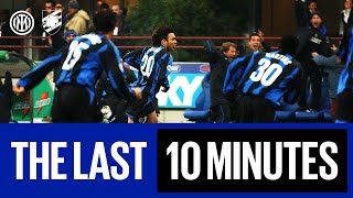 INTER 32 SAMPDORIA  THE LAST 10 MINUTES  200405 SERIE A TIM ⚫🔵🇮🇹 [upl. by Hallie]