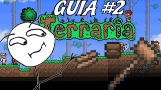 Guia Terraria Parte 2  Como Hacer Tu Casa [upl. by Aronson114]