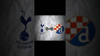 Tottenham vs Dinamo Zagreb 2021 comeback 🦾💀 shorts capcut edit football europaleague trending [upl. by Assenay]