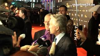 Michael Douglas bei DeutschlandPremiere von Liberace  Berlin [upl. by Bowlds988]