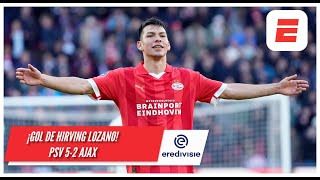 CHUCKY LOZANO hunde al AJAX y anota HATTRICK para sentenciar el partido por 52  Eredivisie [upl. by Catton167]