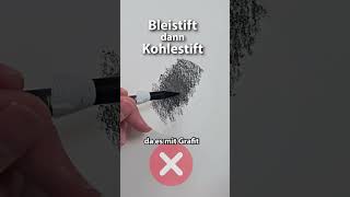 Kohle und Bleistift kombinieren So gehts [upl. by Hammel776]