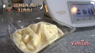 Thermomix Rezept  Vanilleeis [upl. by Barstow]