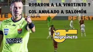 ROBARON A LA VINOTINTO   GOL ANULADO A SALOMÓN RONDÓN EN EL VENEZUELA VS URUGUAY  NEGREINETA [upl. by Meibers876]