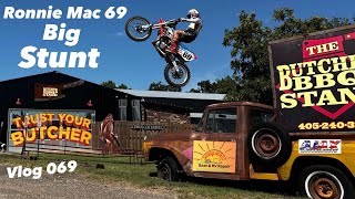 Ronnie Mac 69 does a Big Stunt [upl. by Yldarb]