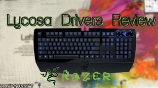 Razer Lycosa Drivers v302 Review [upl. by Margalit311]