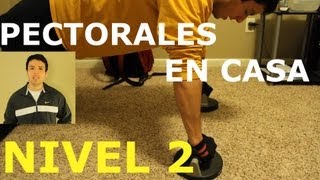 Entrenamiento Para Pectorales En Casa  NIVEL 2 [upl. by Nevaeh]