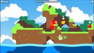 Snakebird Walkthrough  level 0 [upl. by Kalasky965]