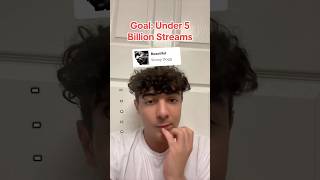 Trying To Get Less Than 5 Billion Total Streams rapsongs filter challenge hiphop [upl. by Adnyleb]