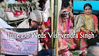 Julie Debbarma Weds Vishvendra Singh Delhini Chamari Padma Nagar BishramganjCKalai Vlogs [upl. by Eltsryk328]