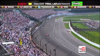 2012 Indianapolis 500 finish [upl. by Aihsotal543]