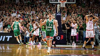 SlowMotion Zalgiris triumphs in the Lithuanian league [upl. by Notnarb793]