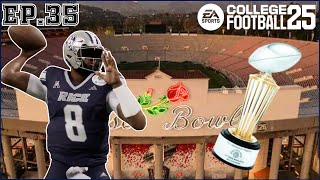 College Football 25 Rice Owls Dynasty Ep35  THE PLAYOFFS [upl. by Eugenle]