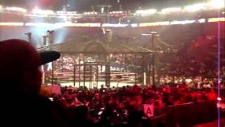 Elimination Chamber 2011  Wade Barrett Entrance [upl. by Reffinej]