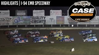 World of Outlaws CASE Late Models  I94 EMR Speedway  July 1st  HIGHLIGHTS [upl. by Ardnnek]