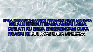 ENGKECAM CUKA  RICKIE ANDREWSON KARAOKE VERSION [upl. by Randie]