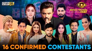 16 CONFIRMED CONTESTANTS OF BIGG BOSS OTT 3  BIGG BOSS 2024  BBOTT  BBOTT3  ANIL KAPOOR  ARMAAN [upl. by Nwahsor606]