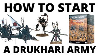 How to Start a Drukhari Army in Warhammer 40K 10th Edition Dark Eldar Beginner Guide [upl. by Editha]