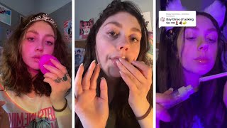 ASMR TikTok Compilation 🌙 Best of ASMRmpits [upl. by Nivled774]