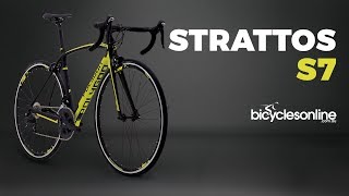 Polygon Strattos S7  Shimano 105 22 Speed Carbon Road Bike [upl. by Ninon]