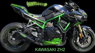 KAWASAKI Z H2 FLASHER RELAY LOCATION [upl. by Nhguavad]