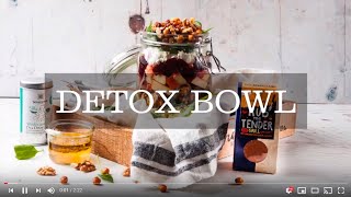 Detox Bowl mit gerösteten Kichererbsen  SONNENTOR [upl. by Stegman70]