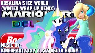 Mario Kart 8 Deluxe Booster Course Pass  Rosalinas Ice World Winter WrapUp Remix [upl. by Otecina]