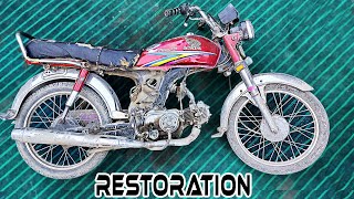 RESTORATION Honda CD70 Full Restoration [upl. by Akinet]