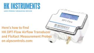 HK Instruments DPTFlow Airflow Transducer and FloXact Measurement Probes [upl. by Yboc90]