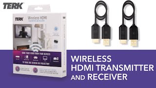 Terk TK1WS Wireless HDMI Transmitter  Receiver [upl. by Faso]