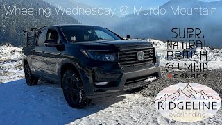 Honda Ridgeline offroad quotsnow questquot on Murdo Mountain [upl. by Damick879]