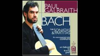 Paul Galbraith  Adagio Fugue from Sonata no 2 BWV 1003 by Bach [upl. by Kamila]