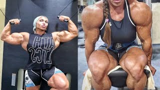 Nataliya Kuznetsova  BODYBUILDING AMAZONKA  workout motivation [upl. by Ardnossac36]