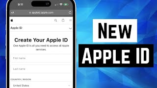 How to Create a New Apple ID StepbyStep Guide [upl. by Khichabia]